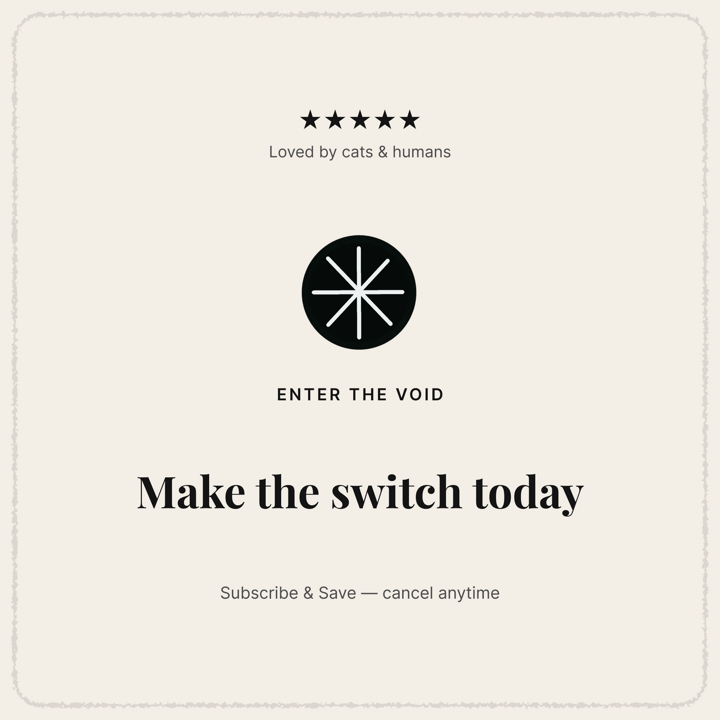 Loved by cats and humans - make the switch today